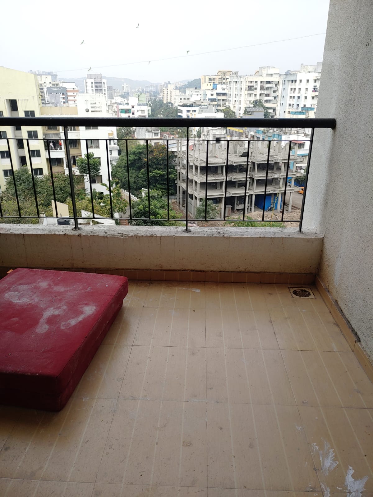 Balcony in 2 BHK Apartment at Kunal Belleza, Bavdhan – for Sale