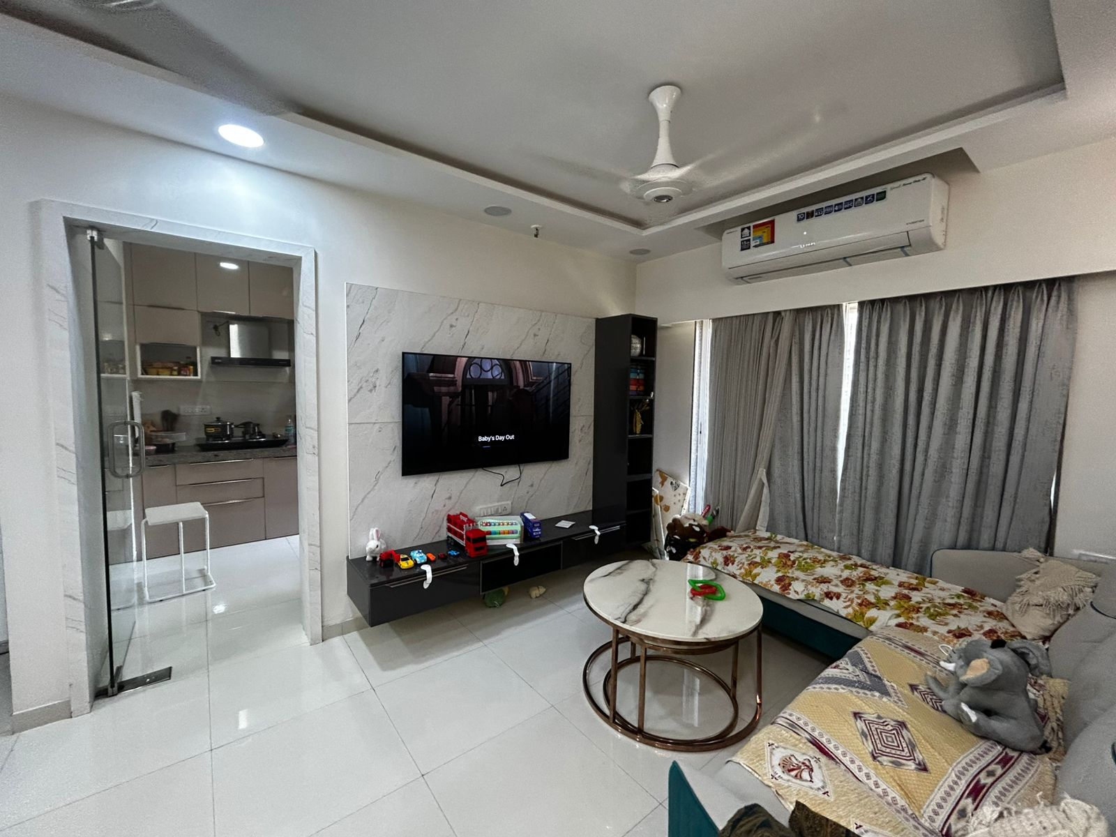 1 BHK + Pooja Room 410 Sq.Ft. Apartment in KM Horizon Flora