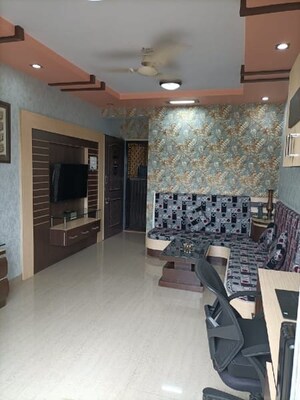 Living Room in 1 BHK Apartment at Sollanaa Apartment, Thergaon – for Sale