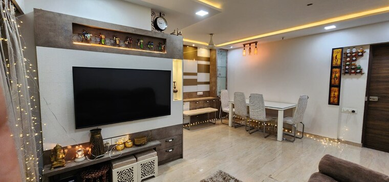Living Room, everest-country-side 1 Bedroom 430 Sq.Ft. Apartment In Kasarvadavali Thane 9713848