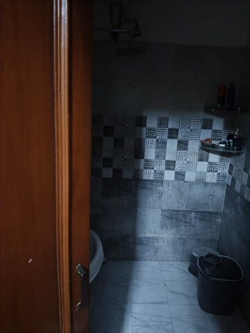 Bathroom in 2 BHK Builder Floor at Dhakoli – for Sale