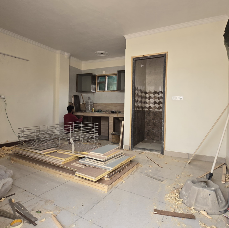 Living Room, palm-residency-chhatarpur 1 RK 350 Sq.Ft. Builder Floor In Rajpur Khurd Extension Delhi 9714082