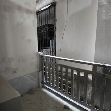 Balcony in 1 RK Builder Floor at Palm Residency Chhatarpur, Rajpur Khurd Extension – for Rent