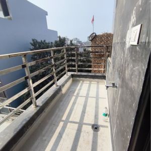 Balcony in 2 BHK Builder Floor at Dwarka Mor – for Rent