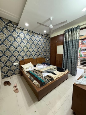 Bedroom in 2 BHK Builder Floor at Dhakoli – for Sale