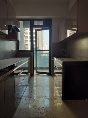 Kitchen in 2 BHK Apartment at Adani Ten BKC, Bandra East – for Rent