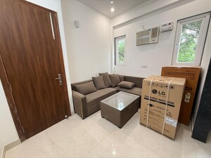 Living Room in 1 BHK Apartment at Saket – for Rent