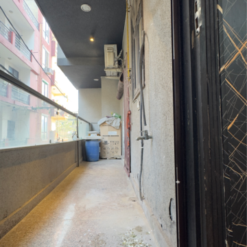 Balcony in 3 BHK Builder Floor at Chattarpur – for Rent