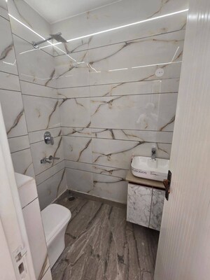 Bathroom in 2 BHK Apartment at Freedom Fighters Enclave – for Rent