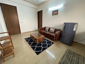 Living Room in 1 BHK Apartment at Saket – for Rent