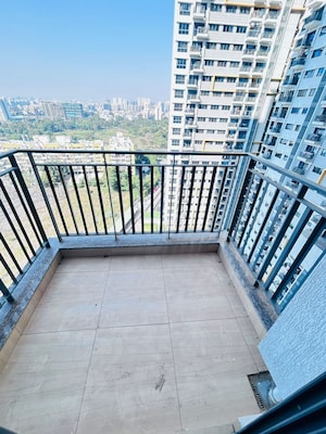 Balcony in 3 BHK Apartment at Amanora Gold Towers, Hadapsar – for Rent