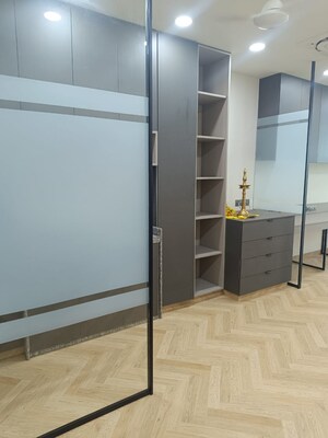 Bathroom in  Office Space at Marathon Millennium, Mulund West – for Rent