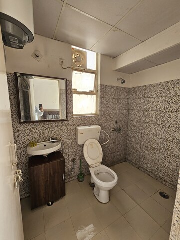 Bathroom in 2 BHK Apartment at Breez Global Heights, Sohna Sector 33 – for Rent