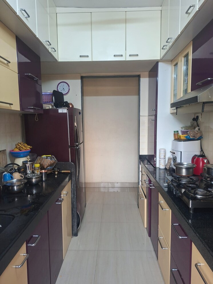 Kitchen, hubtown-greenwoods 2 Bedroom 552 Sq.Ft. Apartment In Vartak Nagar Thane 9714409
