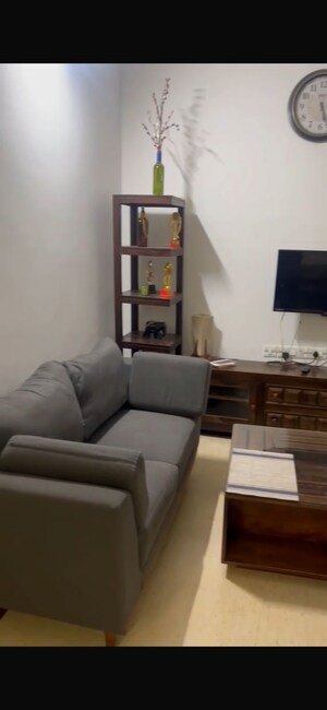 Living Room in 3 BHK Builder Floor at Vipul World Floors, Sector 48 – for Rent