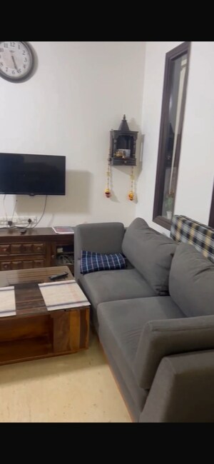 Living Room in 3 BHK Builder Floor at Vipul World Floors, Sector 48 – for Rent