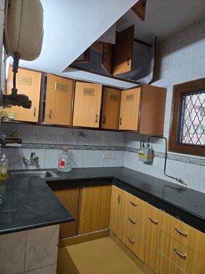 Kitchen in 3 BHK Apartment at Dwarka – for Rent