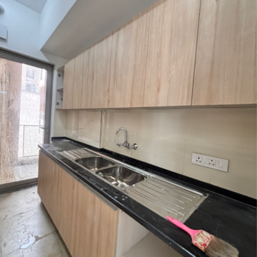 Kitchen in 3.5 BHK Apartment at Shalimar One World Belvedere Court 3, Malesemau – for Rent