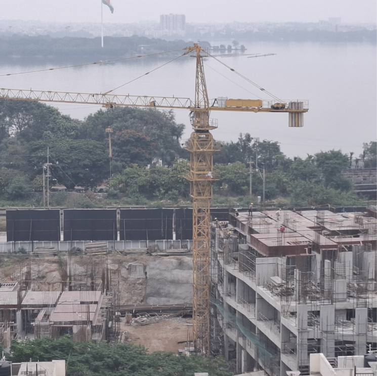 Exterior View, sobha-waterfront 3.5 Bedroom 3010 Sq.Ft. Apartment In Somajiguda Hyderabad 9715904