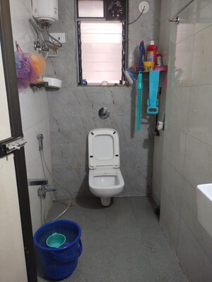 Bathroom in 1 BHK Apartment at Bhandup East – for Sale