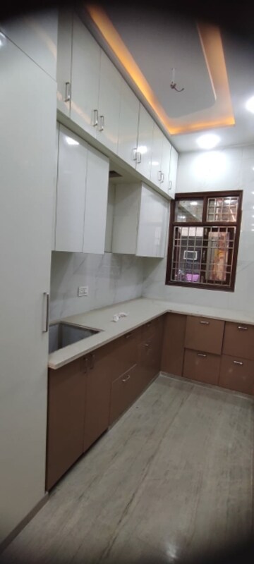 Kitchen in 3 BHK Builder Floor at Rohini Sector 24 – for Sale