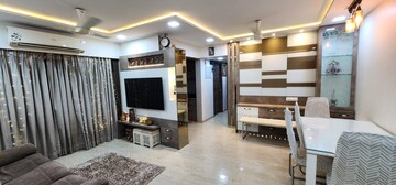 Living Room in 2 BHK Apartment at Kalpataru Parkcity, Kolshet Road – for Rent