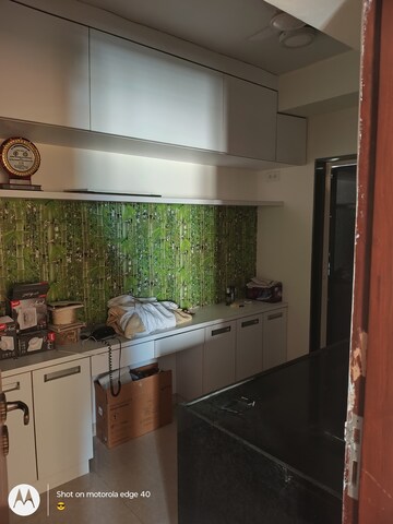 Kitchen in 3 BHK Apartment at The Wadhwa Platina, Kolshet Road – for Rent