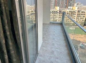 Balcony in 2 BHK Apartment at HS Lagom Homes, Wakad – for Rent