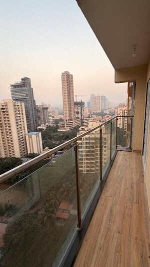 Balcony in 2 BHK Apartment at Mhada 24 LIG Apartments, Goregaon West – for Rent