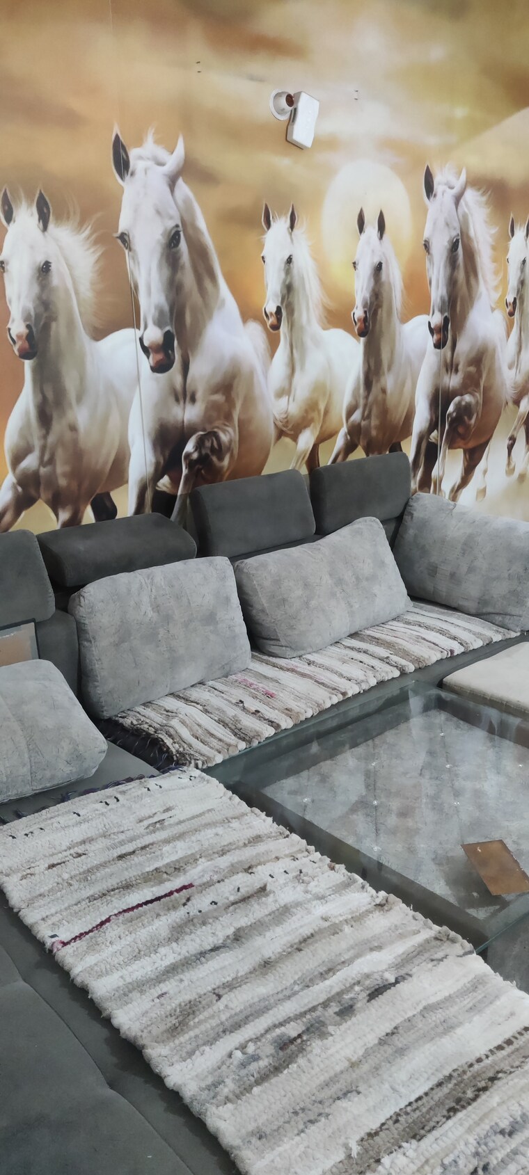 Living Room, gtm-the-capital 1 RK 650 Sq.Ft. Apartment In Aman Vihar Dehradun 9716584