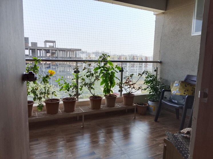 Balcony, lohgaon 2 Bedroom 1100 Sq.Ft. Apartment In Lohgaon Pune 9716699
