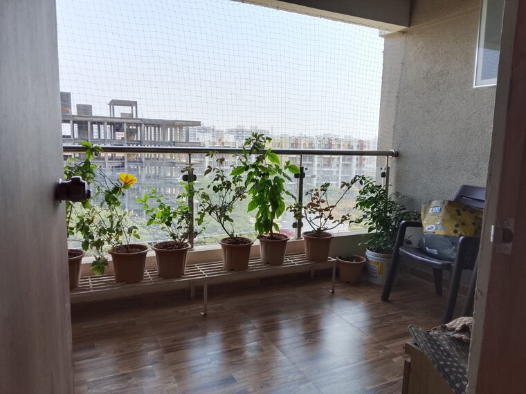 Balcony, lohgaon 2 Bedroom 1100 Sq.Ft. Apartment In Lohgaon Pune 9716699