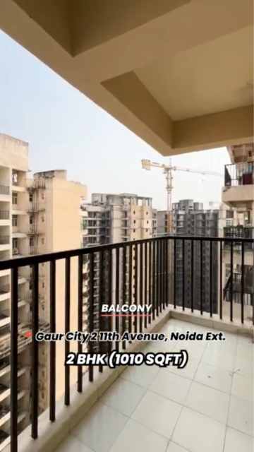 2 BHK Apartment – Exterior View View at Gaur City 2 - 11th Avenue, Sector 16c Greater Noida - for Sale