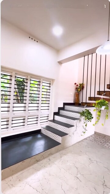 Staircase in 4 BHK Independent House at Kuttoor – for Sale