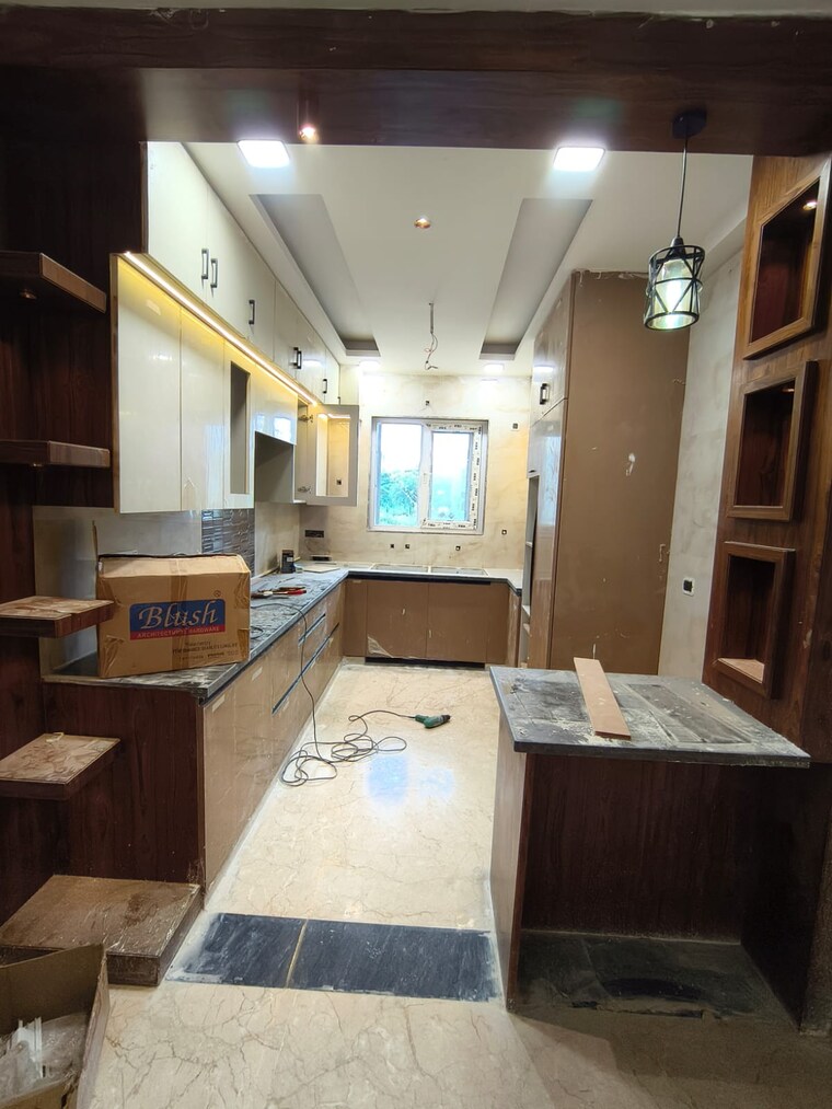 Kitchen, green fields colony 3 Bedroom 1700 Sq.Ft. Builder Floor In Green Fields Colony Faridabad 9717069