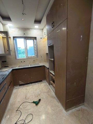 Kitchen in 3 BHK Builder Floor at Green Fields Colony – for Sale