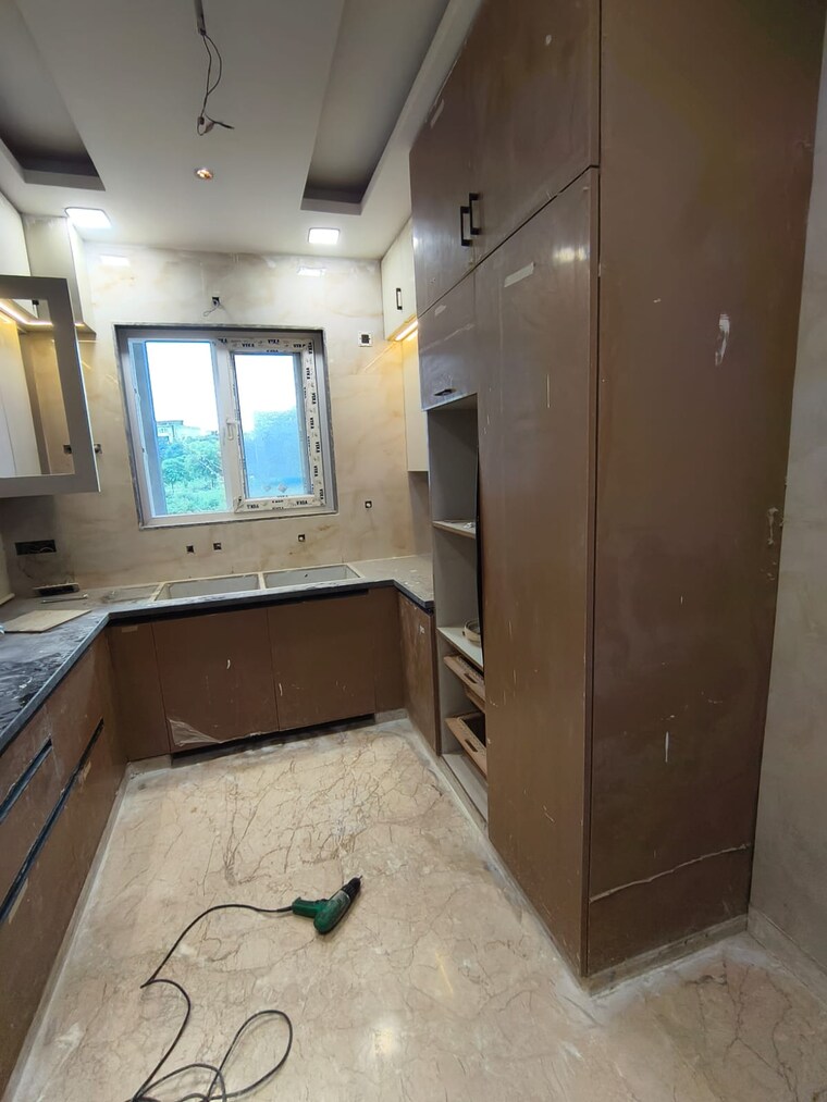 Kitchen, green fields colony 3 Bedroom 1700 Sq.Ft. Builder Floor In Green Fields Colony Faridabad 9717069