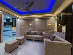 Living Room in 3 BHK Builder Floor at Sultanpur – for Sale