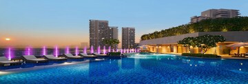 Swimming Pool in 3 BHK Apartment at Omaxe The Resort, South Mullanpur – for Sale