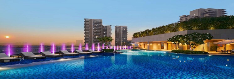 Swimming Pool, omaxe-the-resort 3 Bedroom 1887 Sq.Ft. Apartment In South Mullanpur Chandigarh 9717030