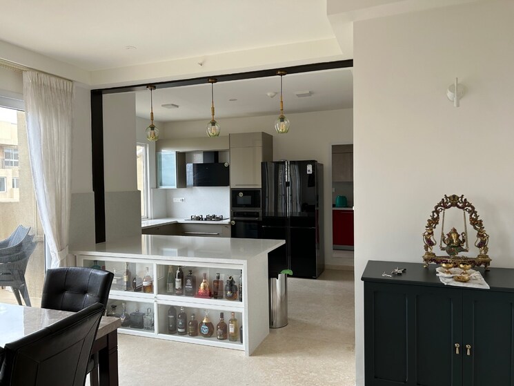 Kitchen, bhartiya-nikoo-homes-phase-2 4 Bedroom 3675 Sq.Ft. Apartment In Thanisandra Main Road Bangalore 9717389