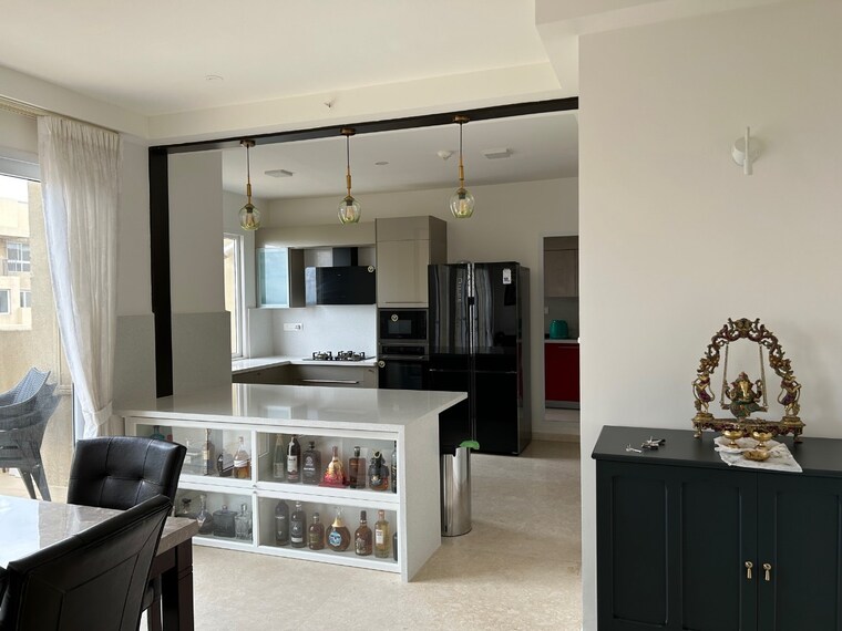 Kitchen, bhartiya-nikoo-homes-phase-2 4 Bedroom 3675 Sq.Ft. Apartment In Thanisandra Main Road Bangalore 9717389