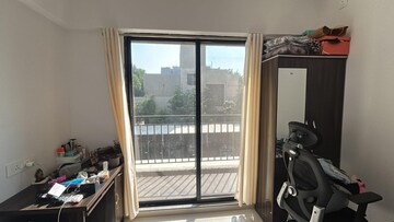 Balcony in 3 BHK Apartment at Rainbow Revell Orchid, Lohgaon – for Rent