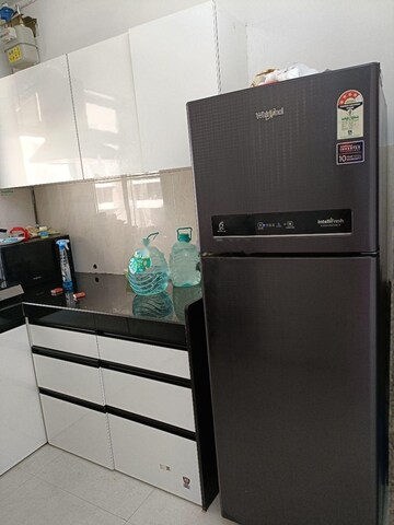 Kitchen in 2 BHK Apartment at Runwal Eirene, Balkum Pada – for Rent