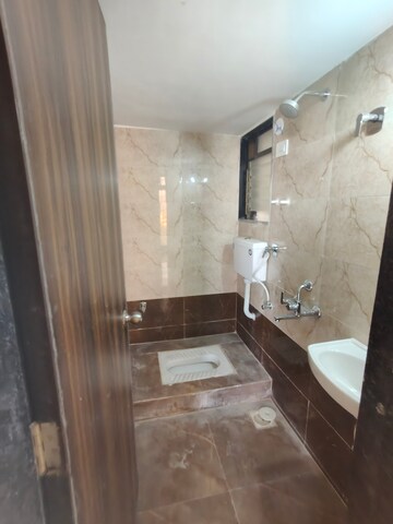 Bathroom in 1 BHK Apartment at GBK Vishwajeet Heritage, Ambernath East – for Rent