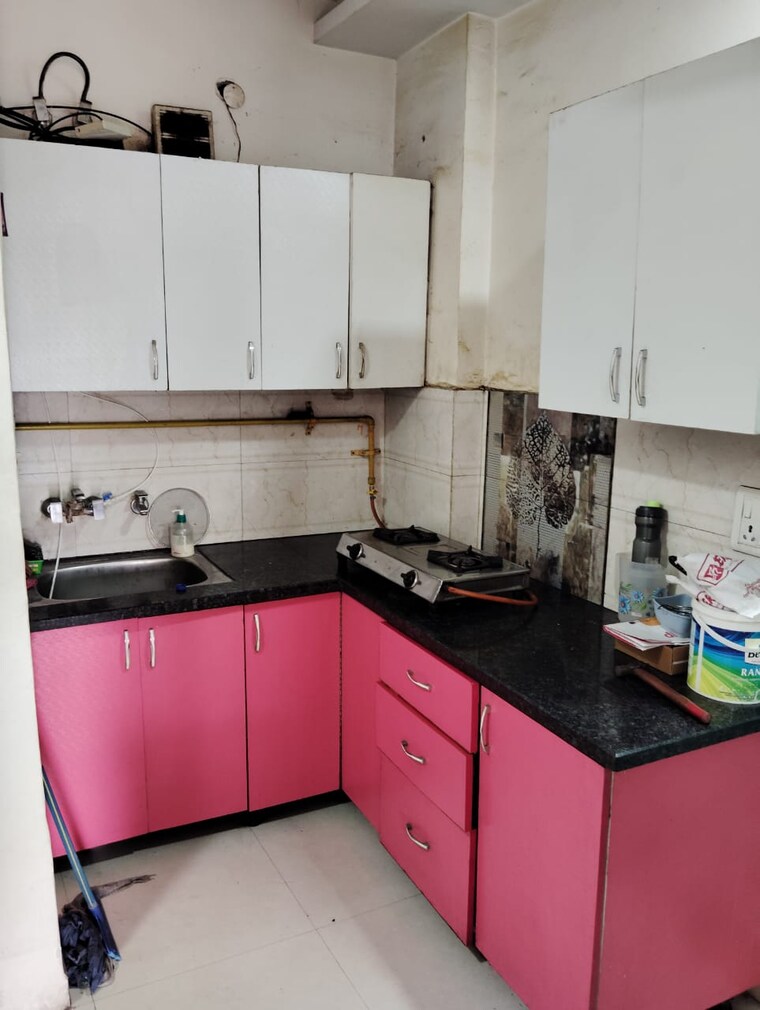 Kitchen, vasundhara sector 16 1 Bedroom 486 Sq.Ft. Builder Floor In Vasundhara Sector 16 Ghaziabad 9717799