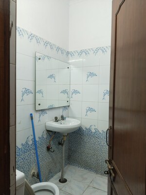 Bathroom in 1 BHK Apartment at Srishti Greenfield Homes, Green Fields Colony – for Rent
