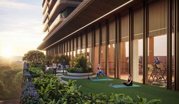 Balcony in 3 BHK Apartment at TREVOC Royal Residences, Sector 56 – for Sale