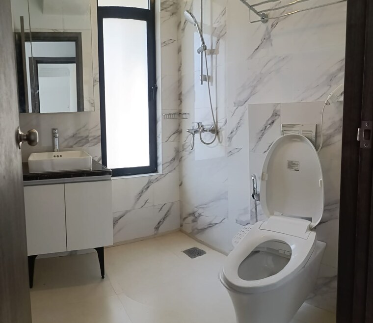 Bathroom, risland-the-icon 2 Bedroom 561 Sq.Ft. Apartment In Dhokali Thane 9717912