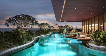 Swimming Pool in 3 BHK Apartment at TREVOC Royal Residences, Sector 56 – for Sale